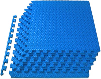 Puzzeloefenmat voor Fitness - EVA-schuim, Antislip, Geluiddempend