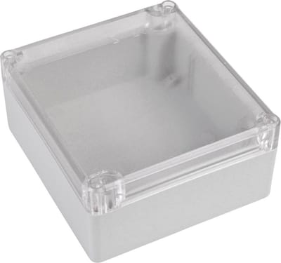 TRU COMPONENTS TC-7910744 Universele behuizing 125 x 115 x 58 ABS-PC Grijs 1 stuk(s)