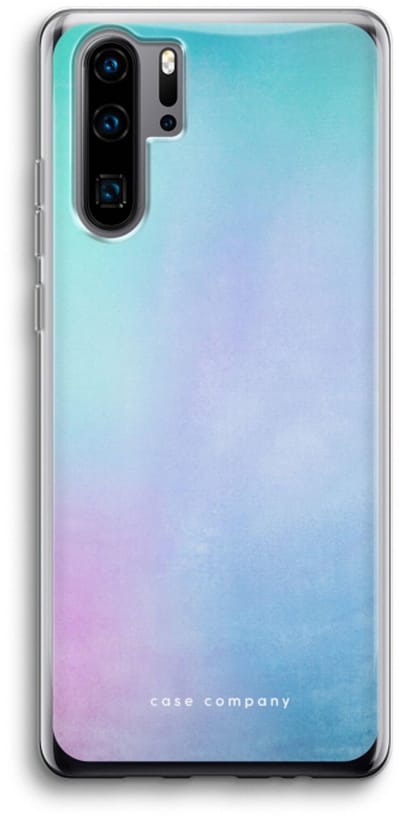 Case Company® - Hoesje geschikt voor Huawei P30 Pro hoesje - Mist pastel - Soft Cover Telefoonhoesje - Bescherming aan alle Kanten en Schermrand