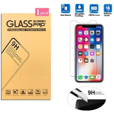 Premium Gehard Glas Voor iPhone XS, Ultra Dun Transparant Schermbeschermer Clarity Voor iPhone Xr 5.8
