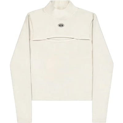 Dames-T-shirt met lange mouwen Alpha Industries World Cut Out