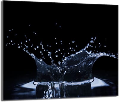 TMK ArtDeko - Serie - Glasplaat - 60x52 - Waterdecoratie