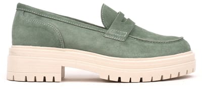 Omnio leyton loafers dames mint suede