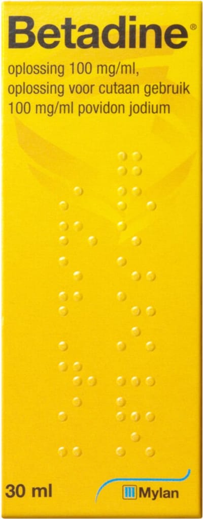 Betadine Oplossing - 3 x 30 ml