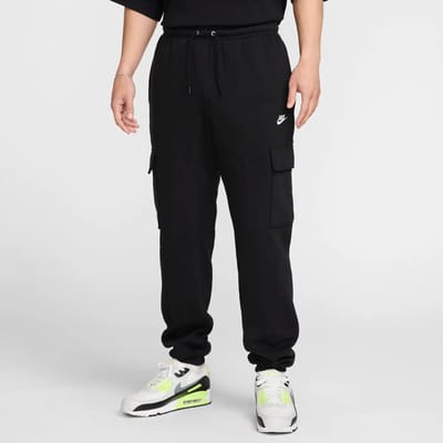NIKE - m nk club bb cargo pant - Sport pantalon heren - Zwart