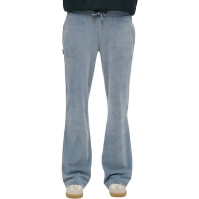Superdry - Velours joggingbroek met wijde pijpen - Dames - Broeken