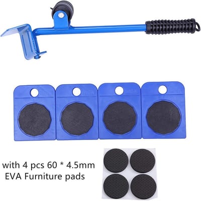 Meubellifter Set voor Zware Meubels - Verplaatsingsgereedschap met Schuifregelaars en Antislip Pads