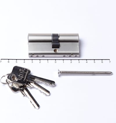 Oxloc Profielcilinder dubbel met gevarenfunctie 30/35 SKG**