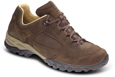 Meindl Lugano Wandelschoen - Heren leren lage wandelschoenen - Mahagoni