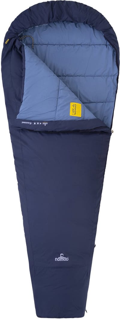NOMAD® Cuzco Premium 1250 Mummy Slaapzak | 210 x 80 cm | Dikke Mummieslaapzak | Comfort 1 C | Volwassen 1 Persoon | Incl Compressiehoes