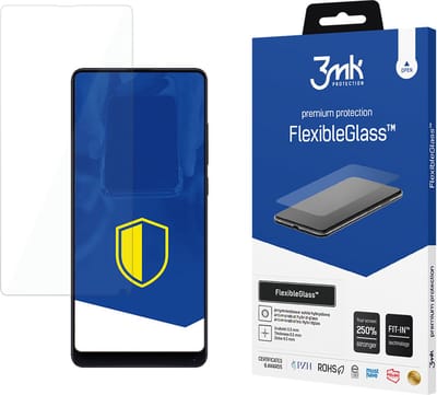 3MK FlexibleGlass Serie - Hybride Screenprotector - Xiaomi Mi Mix 2 - Ultra Dun - Breukbestendig