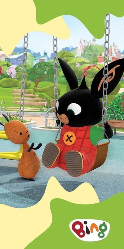 Bing Bunny Badlaken Badhanddoek 70x140cm 100% Katon