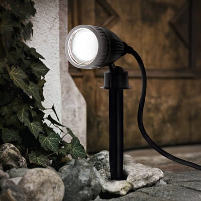 EGLO Nema 1 tuinspot Buiten - GU10 - 18,5 cm - Zwart