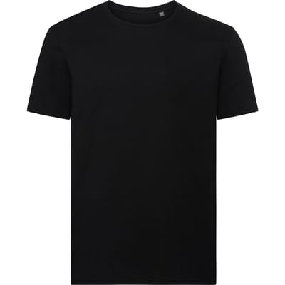 Russell Heren Biologisch T-Shirt (Zwart)