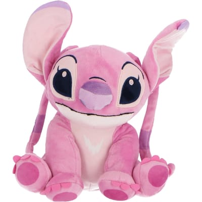 Lilo & Stitch Pluche Spaarpot - Angel - Knuffel - Spaarpot - 20 cm - Roze