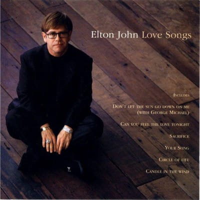 CD ELTON JOHN - Love Songs 5287882 The Rocket Reco 1995 Europa Rock Gebruikt