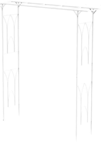 Elegante rozenboog 200x200cm - Metaal en Decoratie - Geschikt voor Tuin, Bruiloft en Klimplanten