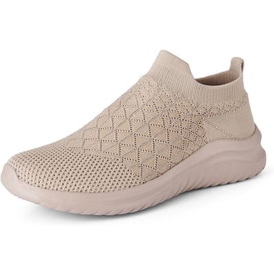 Heren Sneakers Ademende Heren Casual Schoenen Outdoor Heren Instappers Loafers Wandelsneakers Tennis Voor Heren Tenisschoenen 43 beige
