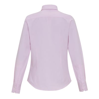 Premier Dames/Dames Gestreept Overhemd Van Katoenmix (Wit/Roze)