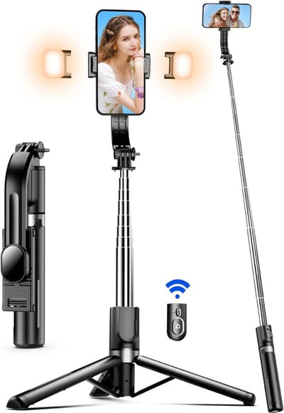 CLGP® Selfiestick – Selfie Statief – Telefoon Tripod