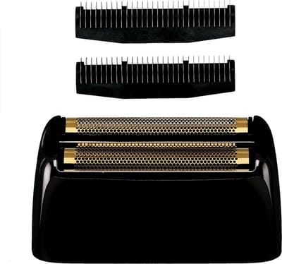 Babyliss PRO 4Artists Replacement Head Gunsteel Metal Double Foil Shaver Zwart