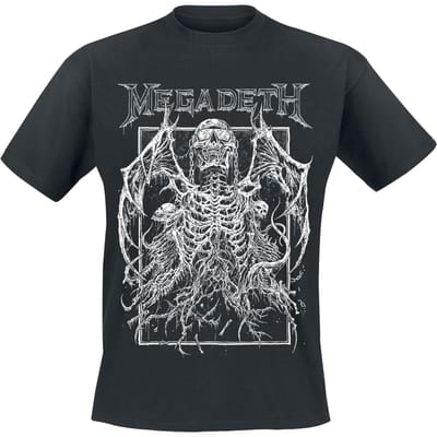 Megadeth T-shirt - Rising - S tot 4XL - voor Mannen - zwart