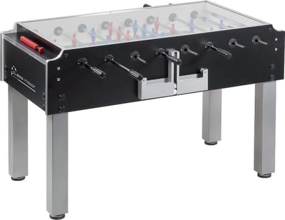 Garlando Voetbaltafel Class Indoor - Zwart - Grijs - Kickertafel - Voetbaltafel