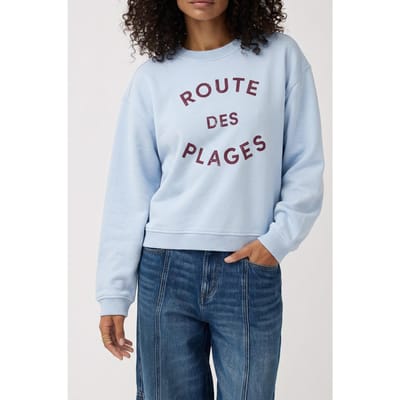Alchemist Sweater Isla Faded Blue Maat: XL | Sweaters Outlet | Dames | Blauw