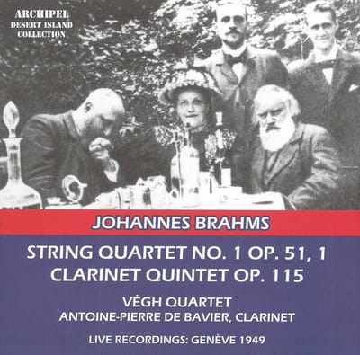 Brahms: Quartet No. 1 And Clarinet Quintett