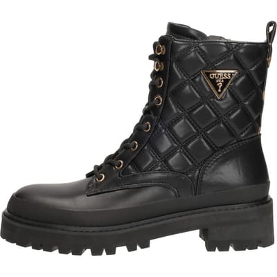 Guess Badae Legerkisten Gewatteerd Dames Boots - Zwart - Maat 36