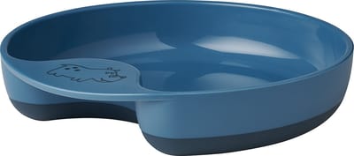Mepal Mio – Oefenbord – mag in de magnetron – Deep blue – anti-slip bodem – Kinderbord – kinderservies