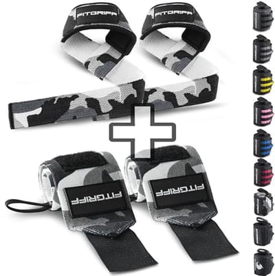 Lifting Straps en Polsbandages voor Gewichtheffen - Fitness Accessoires voor Krachttraining