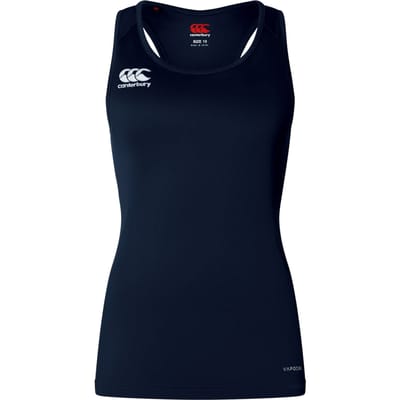 Canterbury Dames/Dames Club Dry Racerback Tanktop (Marine)