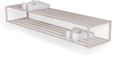 Spinder Design schoenenrek School 120 - Silky Taupe - 10 paar schoenen - Staal