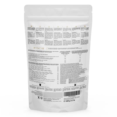 nutri+ High 5 Protein - Eiwitpoeder Vanilla - Veganistisch proteïnepoeder - met vijf plantaardige eiwitten - glutenvrij en lactosevrij - met stevia - 1000 g