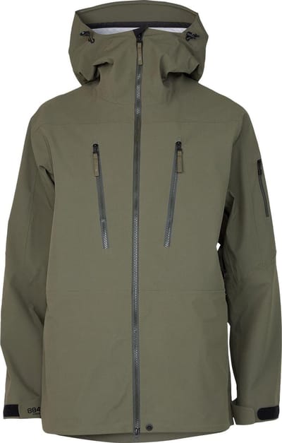 8848 ALTITU Gansu 4.0 shell jas leger groen