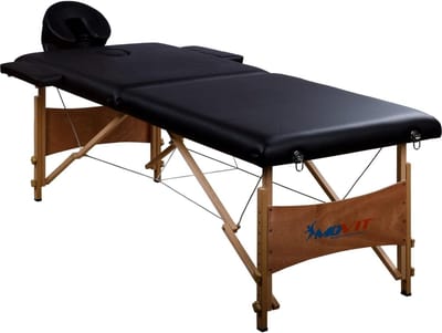 Mobiele Massagebank met Tas, Hoofd- en Armsteunen - Verstelbaar en Draagbaar - Hoogwaardige Kwaliteit