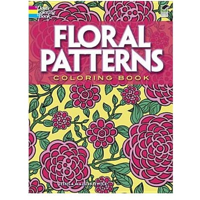 Creative Haven Floral Designs Coloring Book - Mazurkiewicz