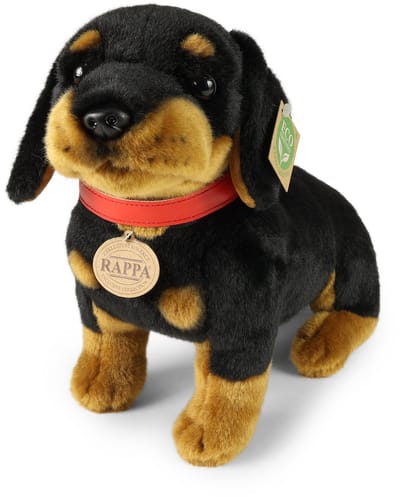 Rappa Eco Friendly Knuffel Teckel - Pluche - 30 cm