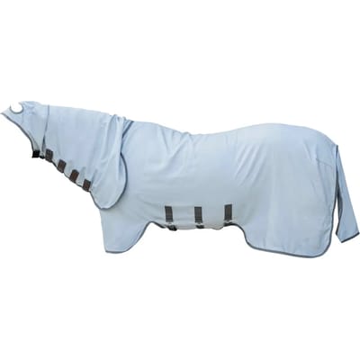 Kentucky Horsewear - Eczeemdeken met hood grij 130-6'0