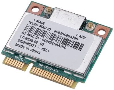 Solidchoice - Dailygoody - Netwerkkaart - Draadloze Mini PCI-E - Bluetooth 4.0 - Dual Band 2.4G/5Ghz - 300 Mbps - Geschikt voor laptops en desktops
