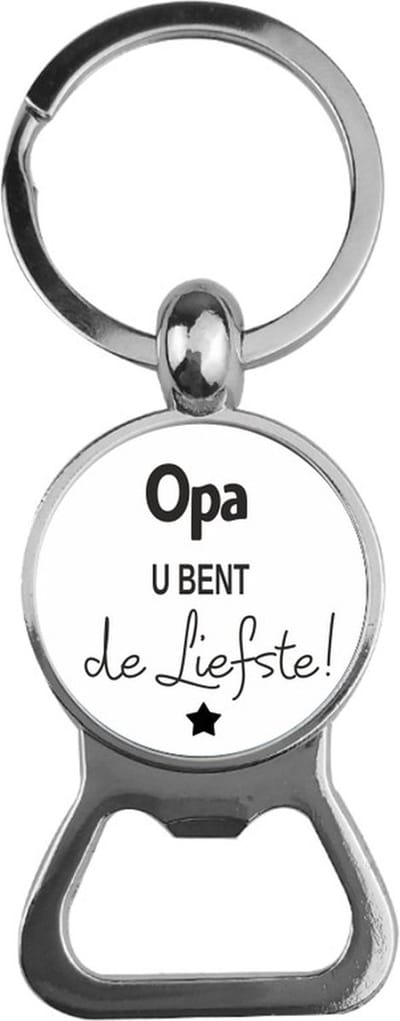 Bieropener Glas -  Opa U Bent De Liefste