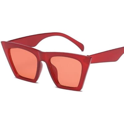 Petites Lunettes de Soleil Triangle Mignonnes Sexy Œil de Chat Femmes Noir Blanc Vintage Pas Chères Rétro Extérieur Lunettes de Soleil Uv400 Other