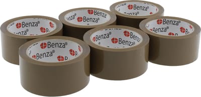 72 Rollen - Extra Sterke Bruine Verpakkingstape - Breed Plakband 50 mm x 66 mtr
