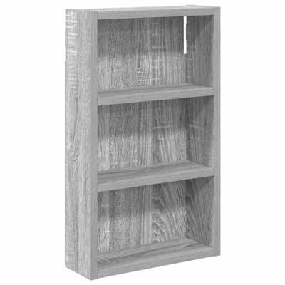 vidaXL - Badkamer - wandkast - Grijze - Sonoma - 30 - x - 10 - x - 50 - cm