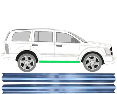 Binnenste reparatie dorpel voor Dodge Durango 2003-2008 / Links + Rechts / Set
