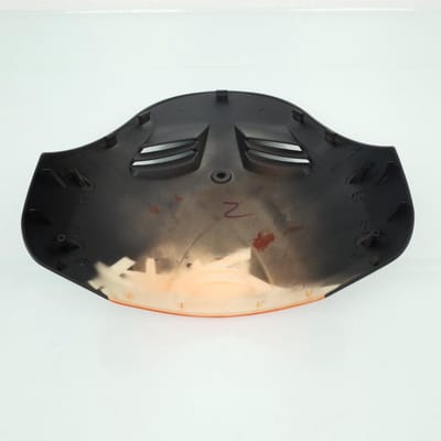 Voorbeenschild origineel voor scooter Taotao 50 Beat Box Evo 2 zwart mat oranje Nieuw