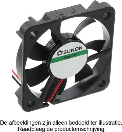 Sunon MF40060V1-1000U-A99 Axiaalventilator 5 V/DC 10.71 m³/h (l x b x h) 40 x 40 x 6 mm