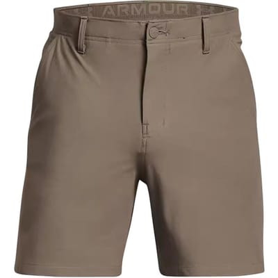 Under Armour Unstoppable 7 Zakken Shorts Casual Shorts Heren Taupe 40 gray