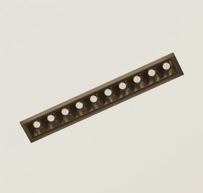 Tram 10 4736 Inbouwspot 10 voudig rand zwart 20W 2700 t/m 6000K - Smart - traploos instelbaar via Tuya App
